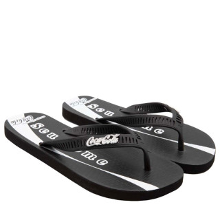 Chinelo Masculino Coca-Cola Personalizável 4714 Share Preto/Preto