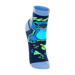 Meia Infantil Lupo Stitch 02402-003 Azul