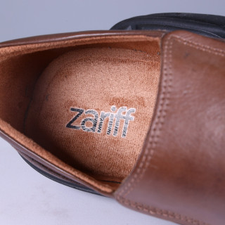Sapato Masculino em Couro Zariff Med001 marrom