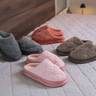 Pantufa Feminina Nuvem Pluma em Pelo Zariff 803336 Marrom