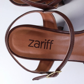 Sandália Feminina Zariff 1941-24 Terra