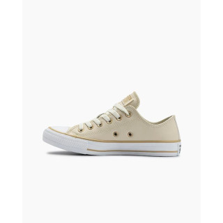 Tênis Feminino Converse em Couro All Star Chuck Taylor CT0450 Bege