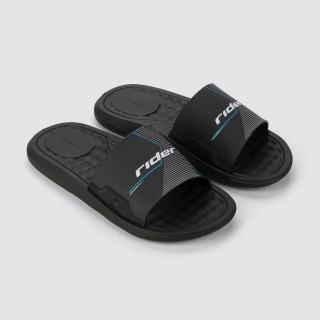 Chinelo Rider Infantil Step Slide 12223 Preto/Cinza