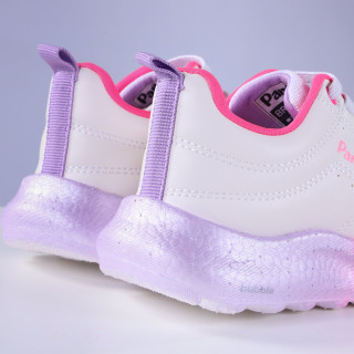 Tênis Infantil Menina Pampili 746.038 Branco/Pink