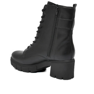 Bota Salto Médio Feminina Via Marte 001-006 Preto