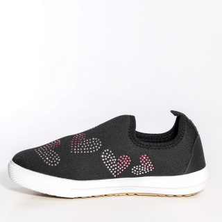 Tênis Infantil Menina Xua Xua Preto